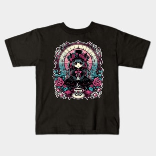 Spooky Gothic Lolita Kids T-Shirt